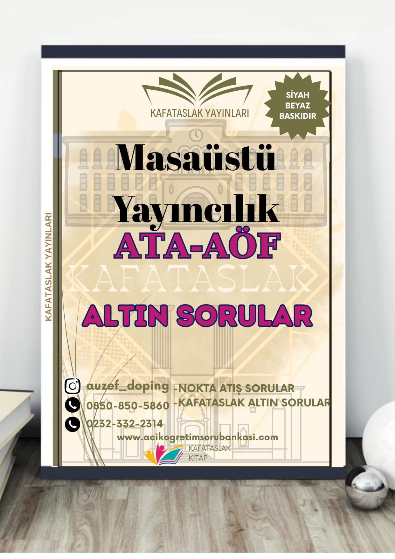 Masaüstü Yayıncılık - Soru Bankası ATA-AÖF