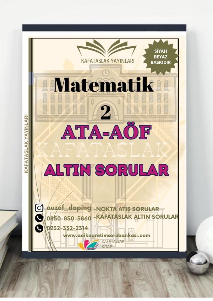 Matematik 2 - Soru Bankası ATA-AÖF