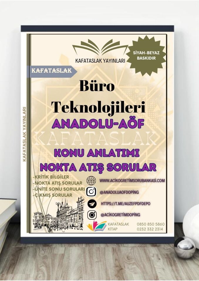 Büro Teknolojileri ANADOLU AÖF
