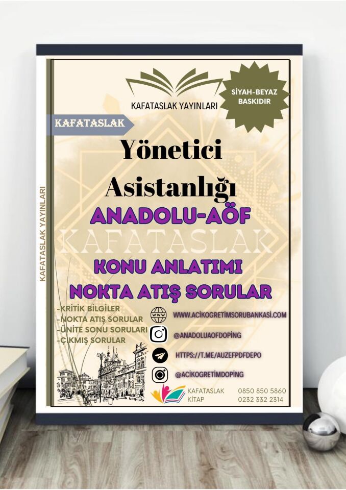 Yönetici Asistanlığı  ANADOLU AÖF