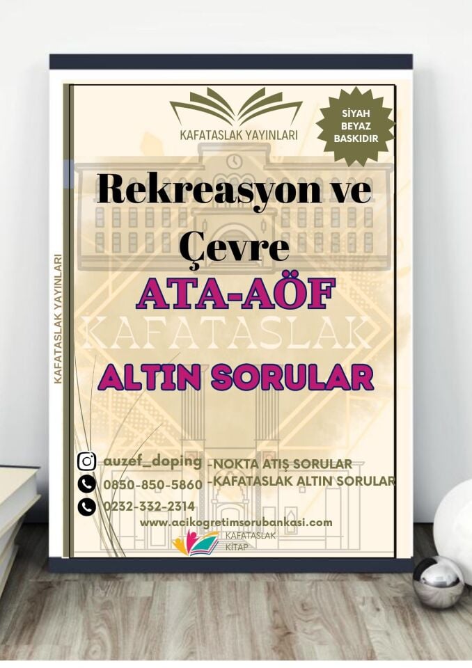 Rekreasyon ve Çevre - Soru Bankası ATA-AÖF
