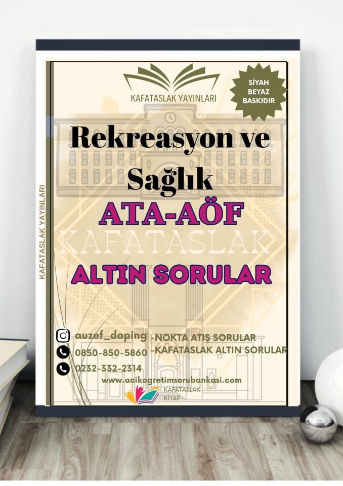 Rekreasyon ve Sağlık - Soru Bankası ATA-AÖF