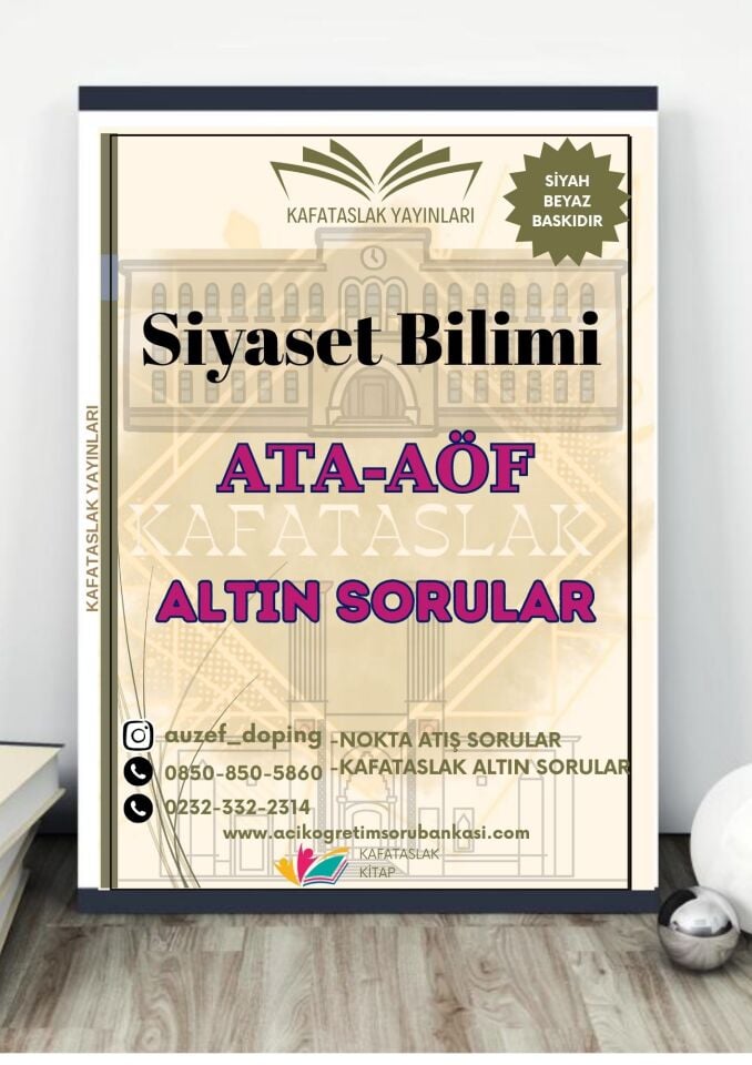 Siyaset Bilimi - Soru Bankası ATA-AÖF