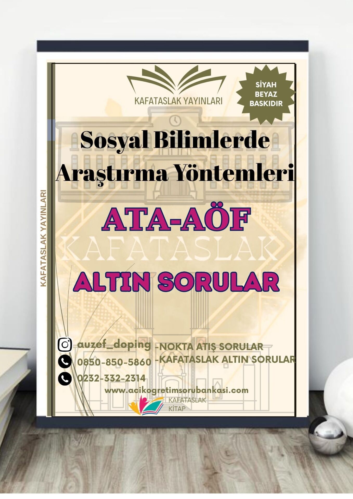 Sosyal Bilimlerde Araştırma Yöntemleri - Soru Bankası ATA-AÖF