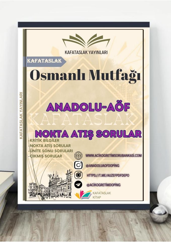 Osmanlı Mutfağı ANADOLU AÖF
