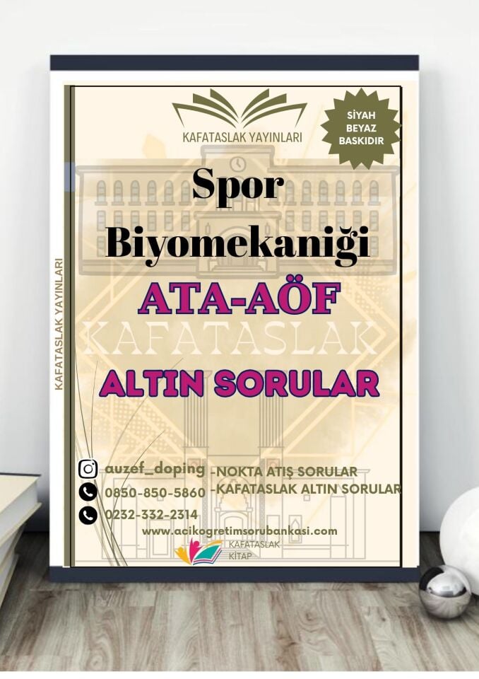 Spor Biyomekaniği - Soru Bankası ATA-AÖF