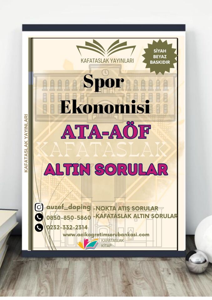Spor Ekonomisi - Soru Bankası ATA-AÖF