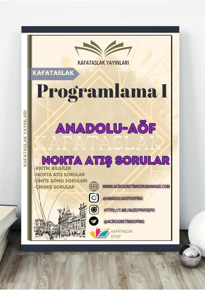 Programlama I ANADOLU AÖF
