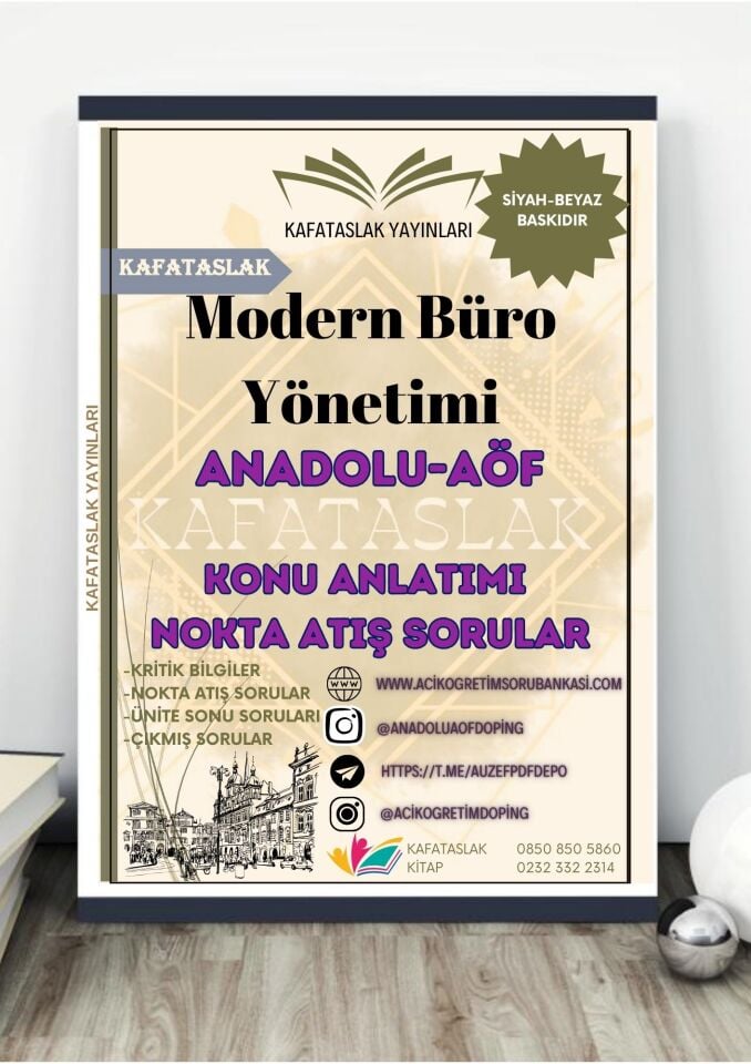 Modern Büro Yönetimi ANADOLU AÖF