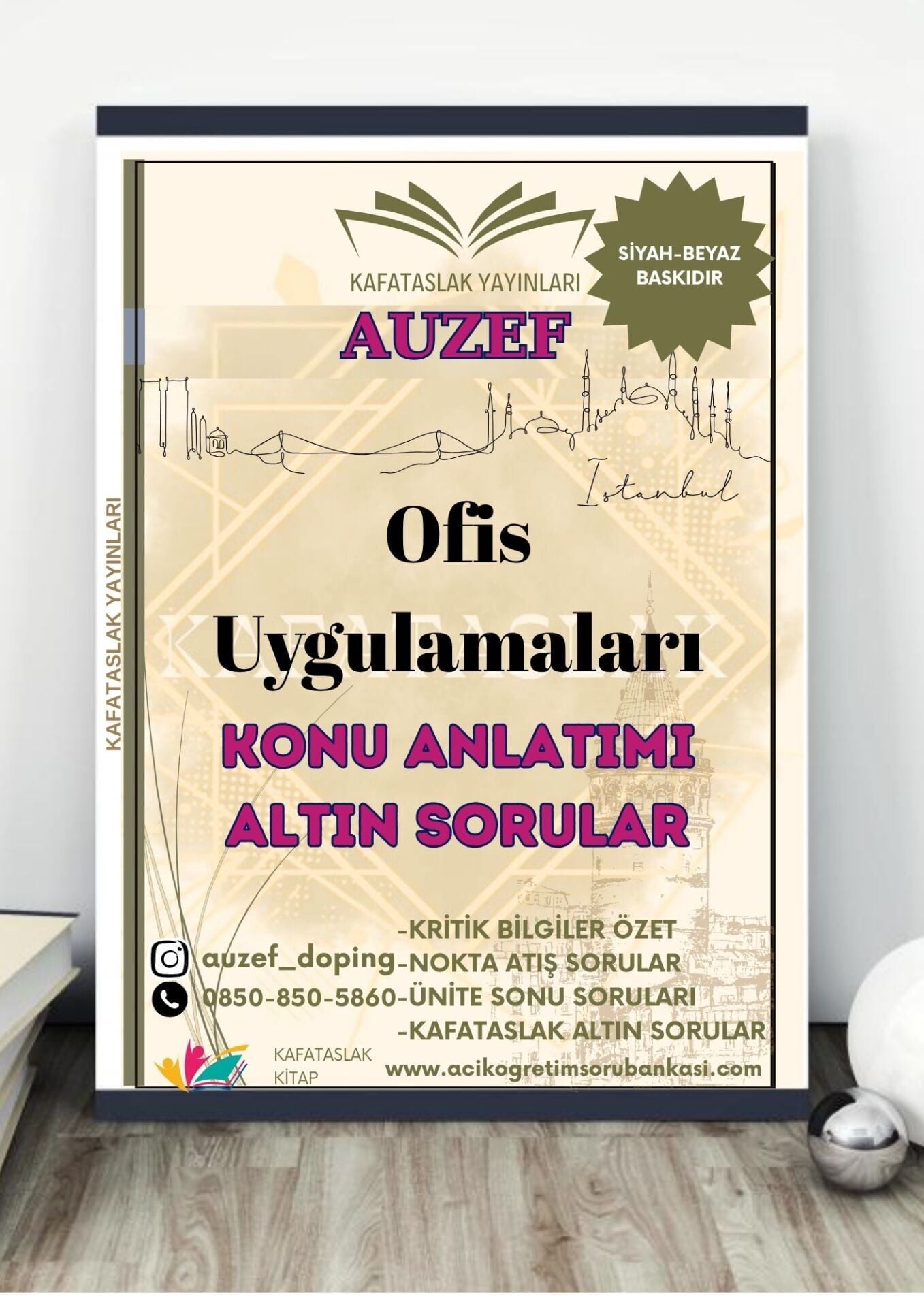 Ofis Uygulamaları (Yönetim Bilişim Sistemleri Lisans) AUZEF İstanbul Üniversitesi (VİZE)