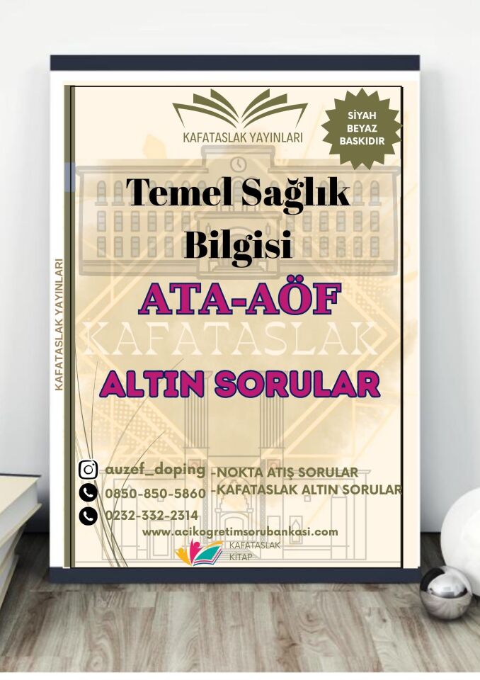 Temel Sağlık Bilgisi - Soru Bankası ATA-AÖF