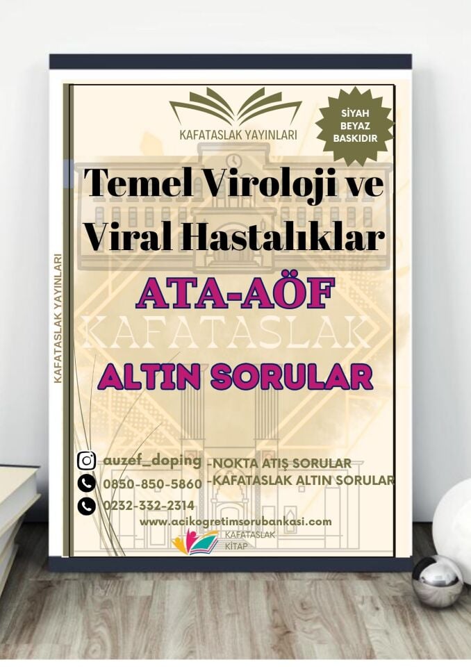 Temel Viroloji ve Viral Hastalıklar - Soru Bankası ATA-AÖF
