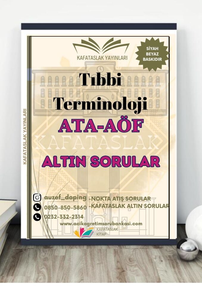 Tıbbi Terminoloji - Soru Bankası ATA-AÖF