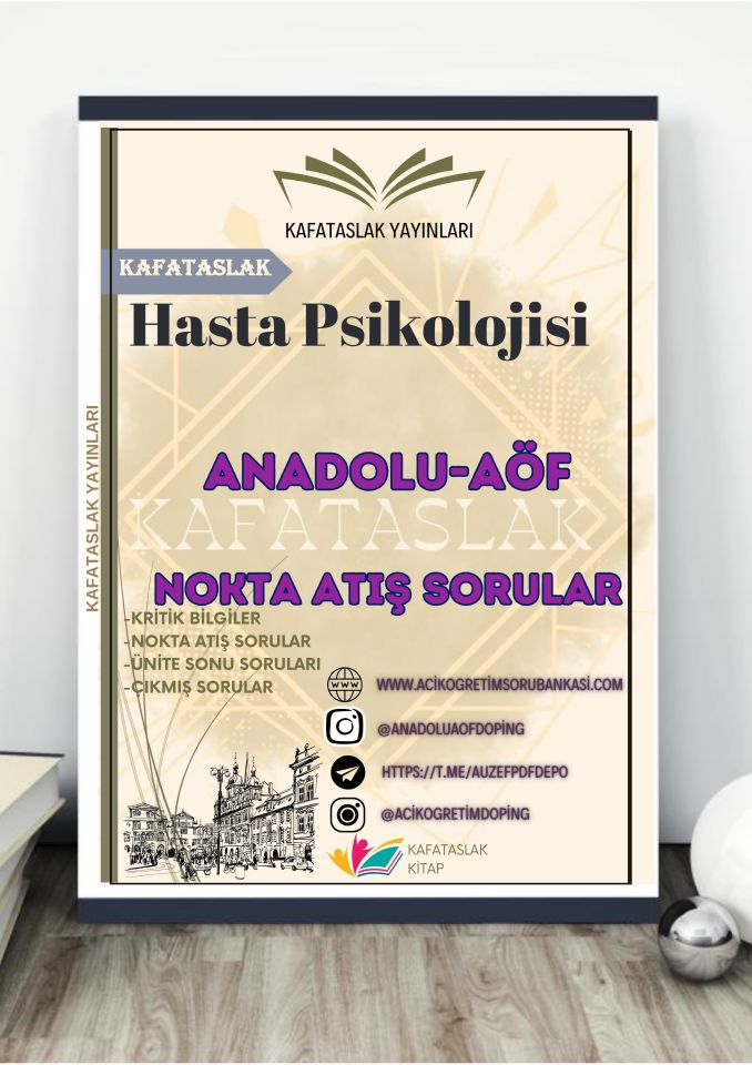 Hasta Psikolojisi  ANADOLU AÖF