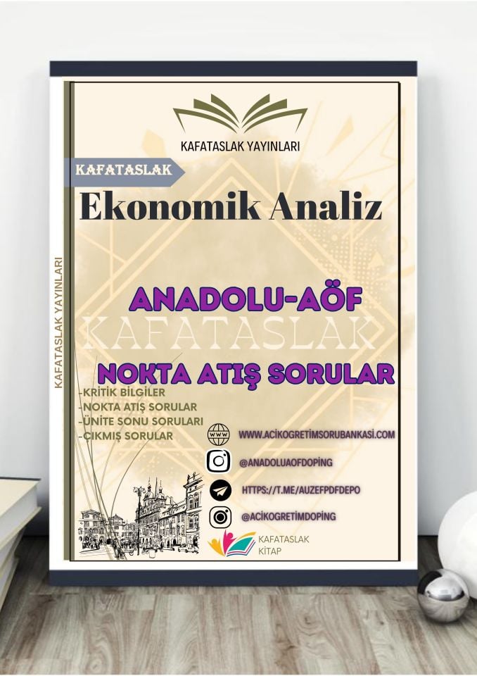 Ekonomik Analiz ANADOLU AÖF