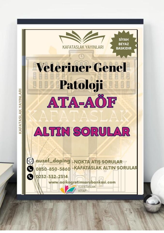 Veteriner Genel Patoloji - Soru Bankası ATA-AÖF