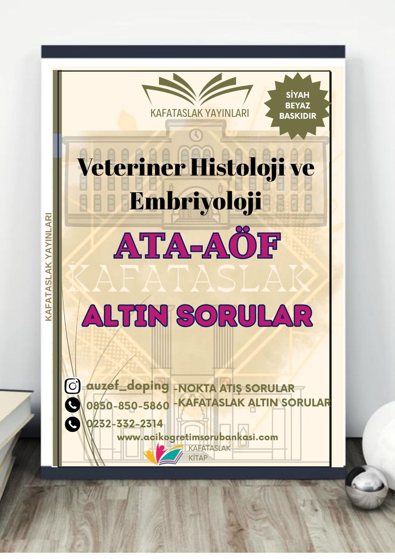Veteriner Histoloji ve Embriyoloji - Soru Bankası ATA-AÖF