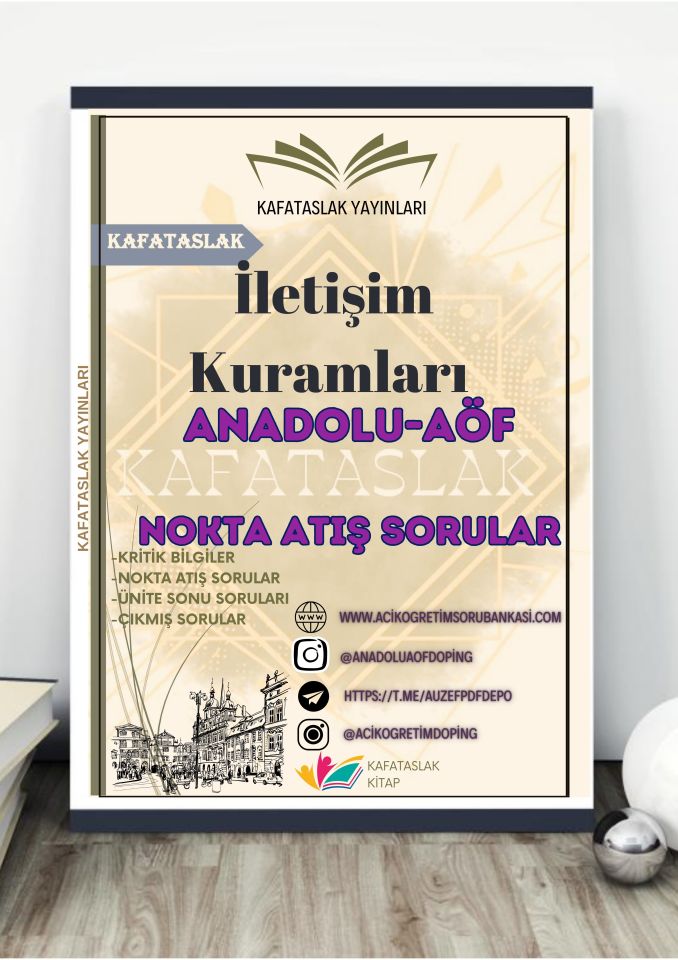 İletişim Kuramları ANADOLU AÖF