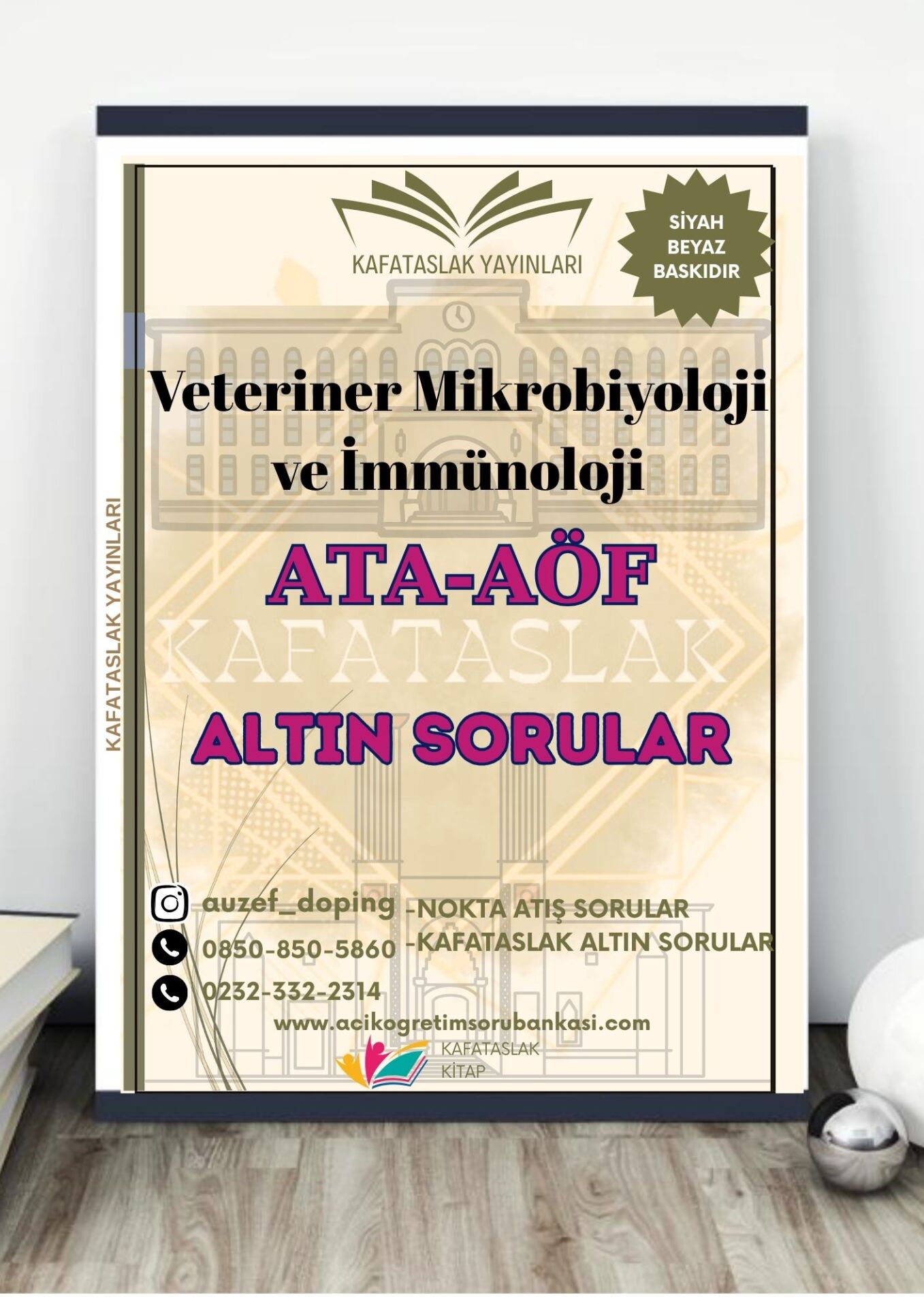 Veteriner Mikrobiyoloji ve İmmünoloji - Soru Bankası ATA-AÖF