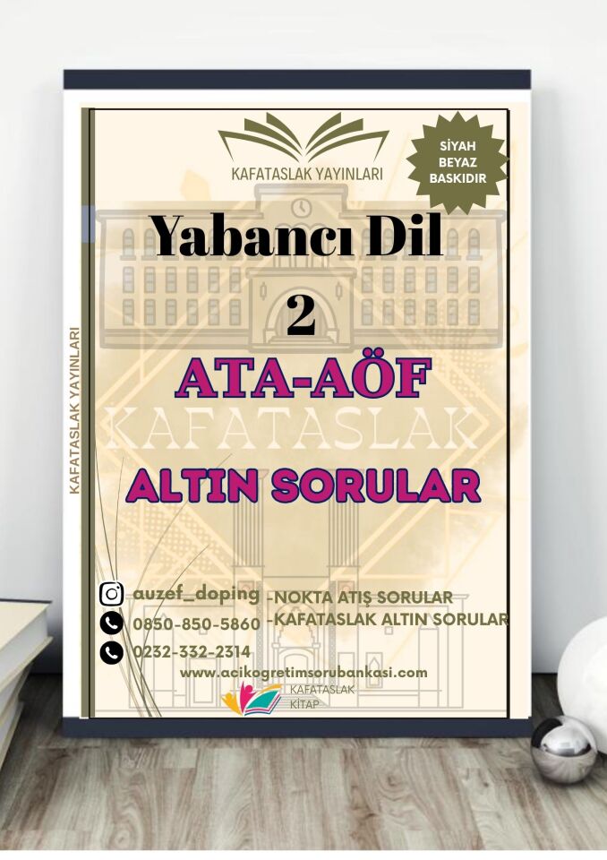 Yabancı Dil 2 Soru Bankası ATA-AÖF