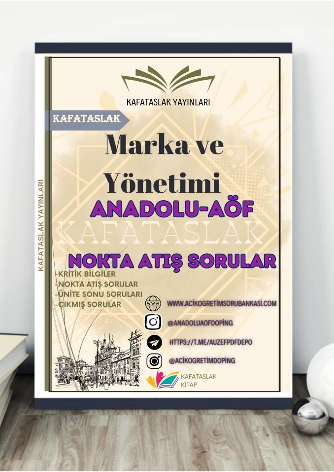 Marka ve Yönetimi ANADOLU AÖF