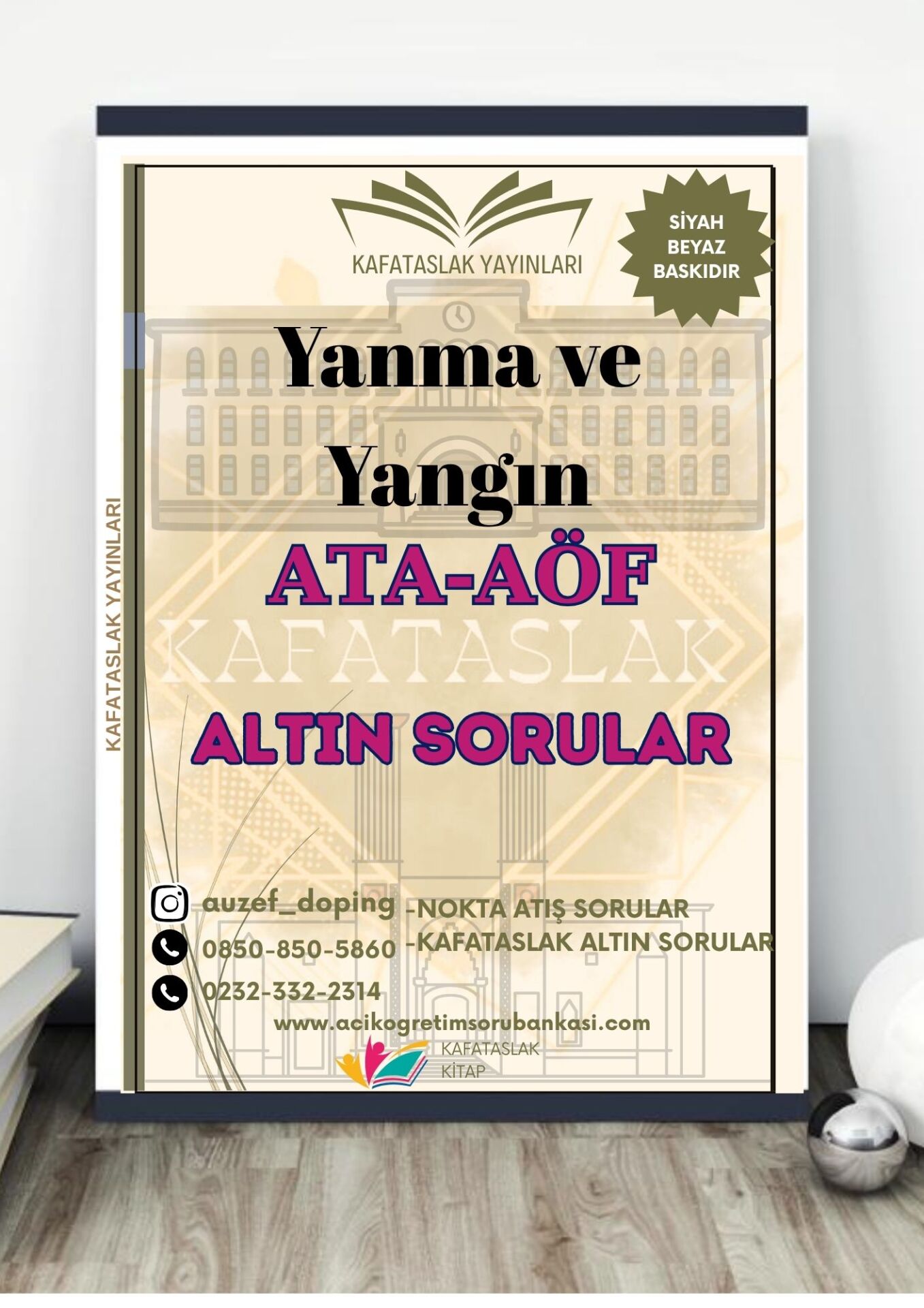 Yanma ve Yangın - Soru Bankası ATA-AÖF