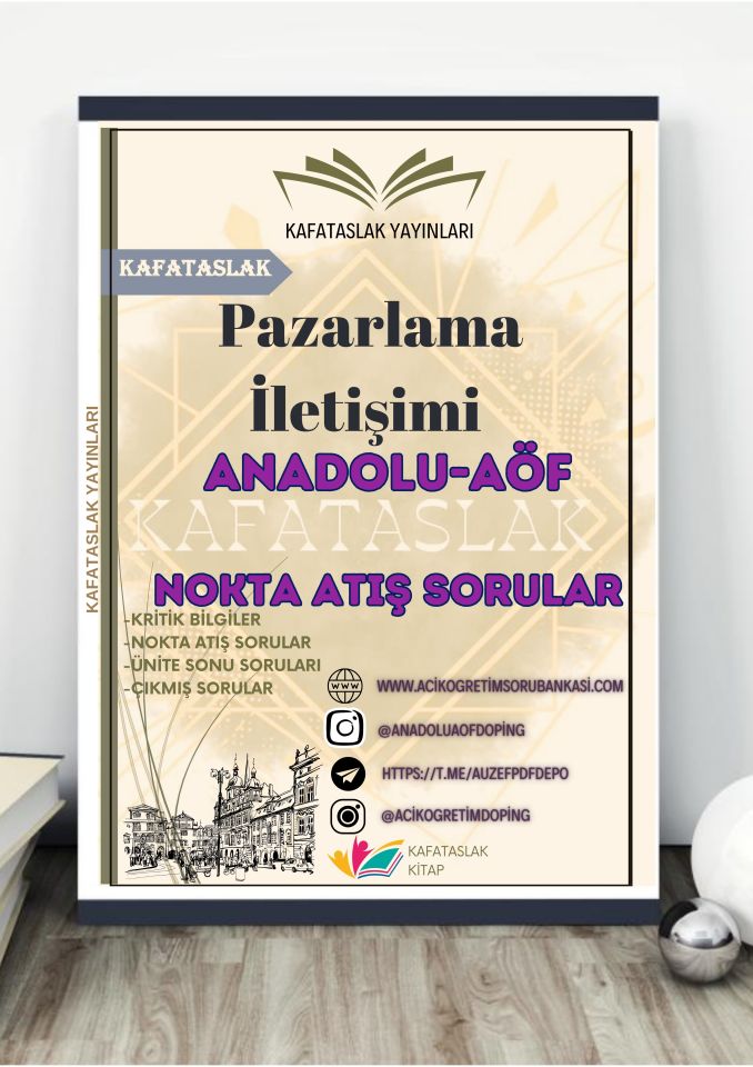 Pazarlama İletişimi ANADOLU AÖF