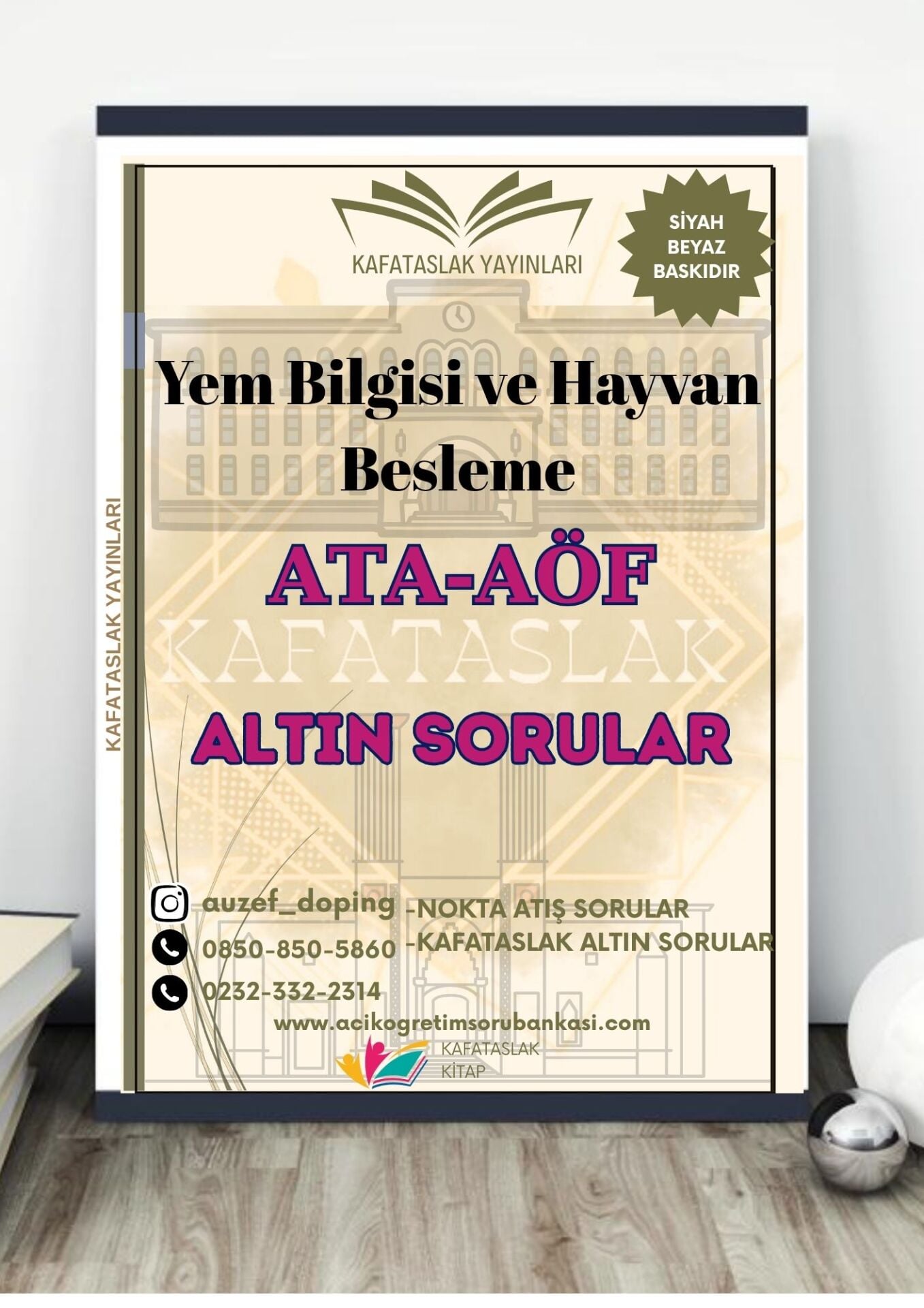 Yem Bilgisi ve Hayvan Besleme - Soru Bankası ATA-AÖF