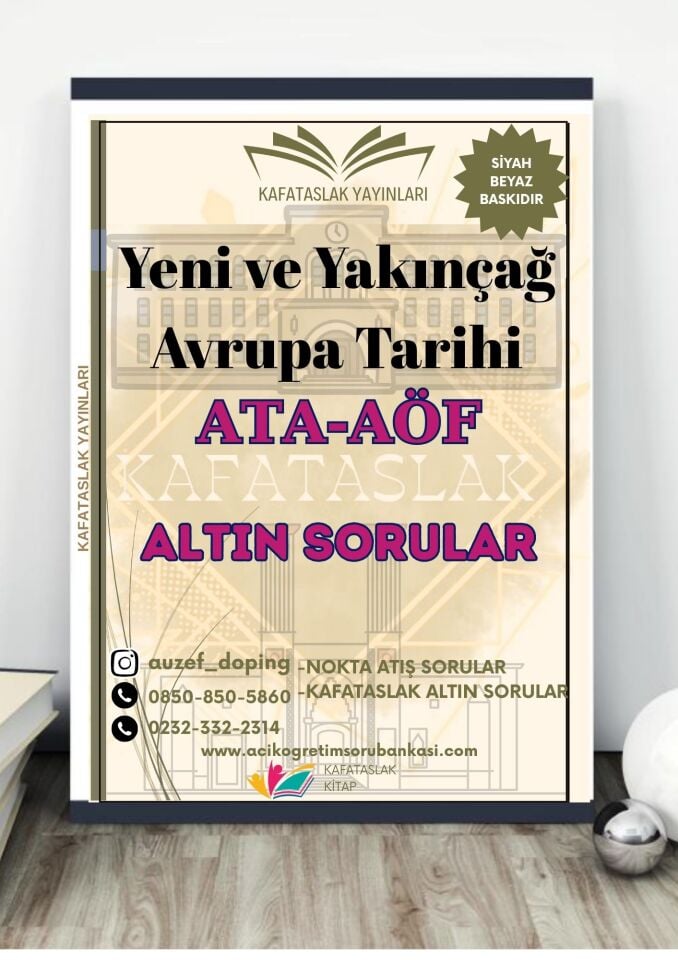 Yeni ve Yakınçağ Avrupa Tarihi - Soru Bankası ATA-AÖF