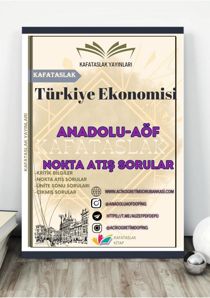 Türkiye Ekonomisi ANADOLU AÖF