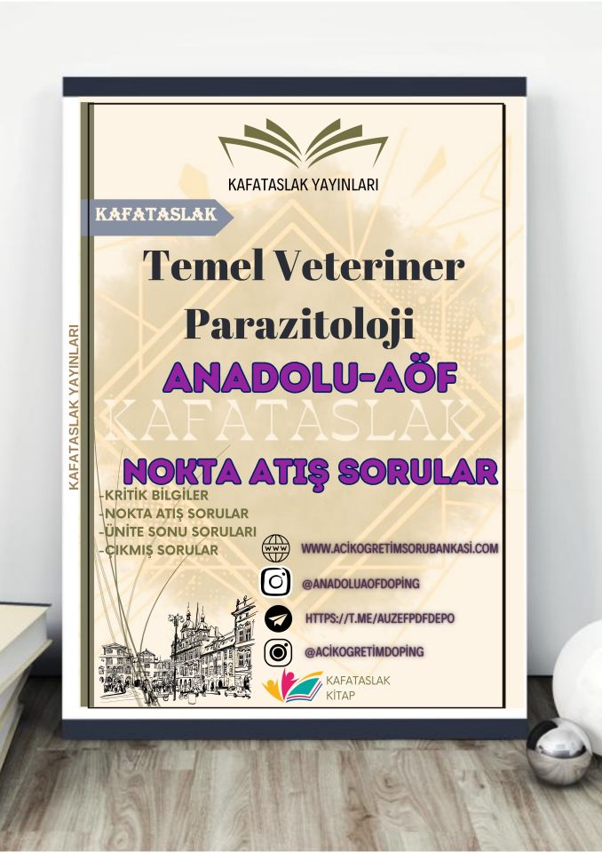 Temel Veteriner Parazitoloji ANADOLU AÖF